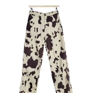 BDG Black and White Patterned Pants